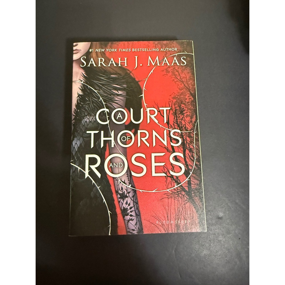 A Court of Thorns and Roses Sarah J Maas Paperback Fantasy Novel Bloomsbury